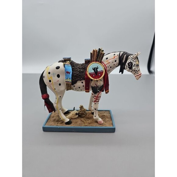 Retired Trail of Painted Ponies WAR PONY No. 1452 Pre-Edition #0795 Very Rare